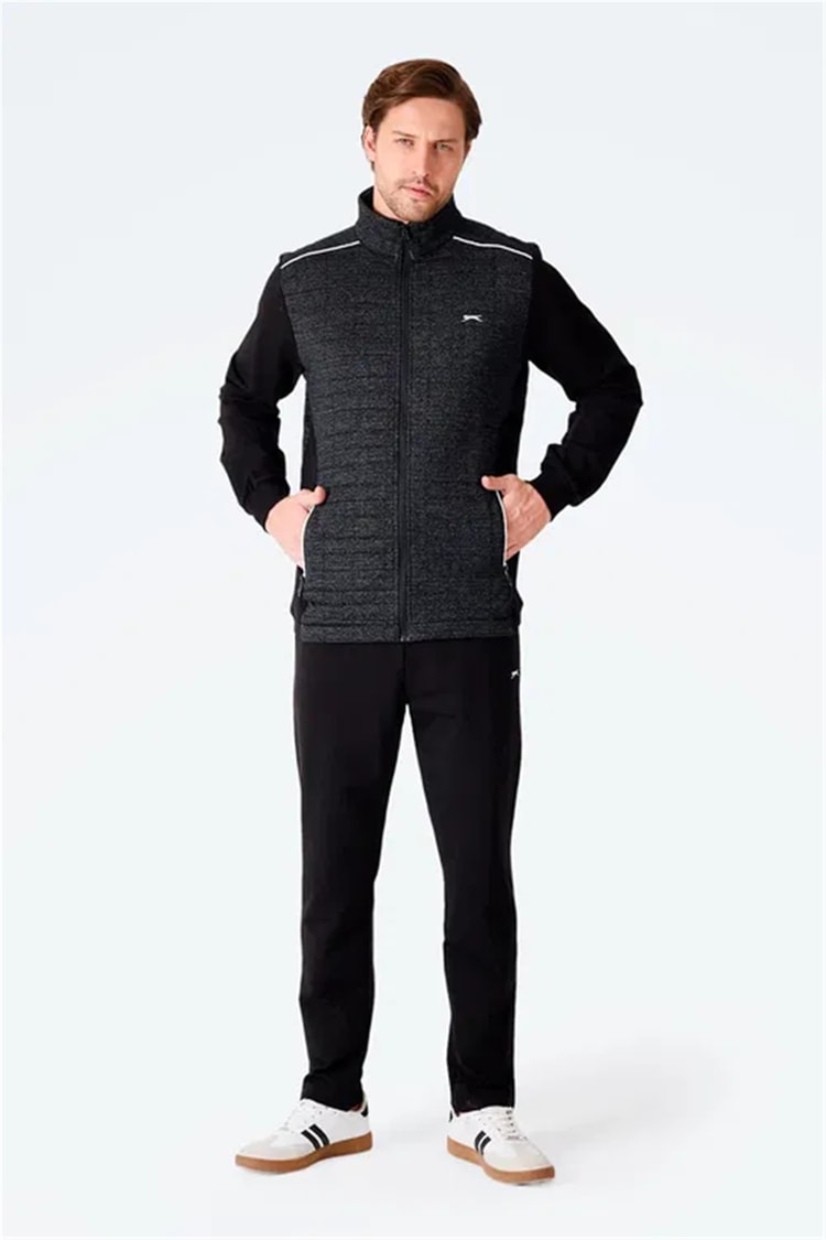 Slazenger Fıora Sıyah Erkek Esofman Takım