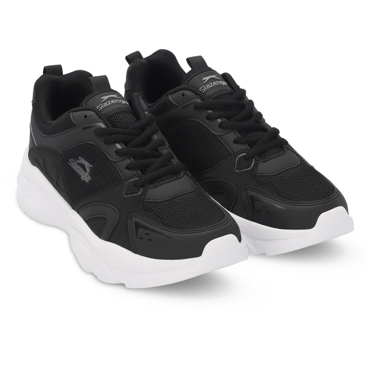Slazenger Gıza Sıyah / Beyaz Mrd Kosu Ayakkabısı