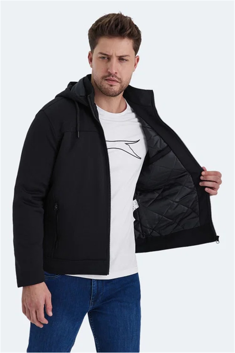 Slazenger K26 St24Je074-500 Hendrıkko Sıyah Erkek Mont