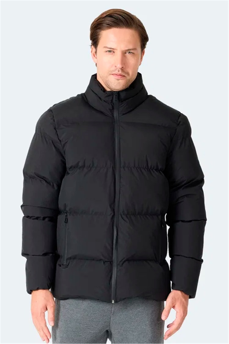 Slazenger K26 St25Je033-500 Hecarım Sıyah Erkek Mont