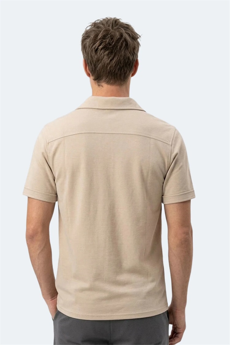 Slazenger Katelın Bej Erkek Gomlek