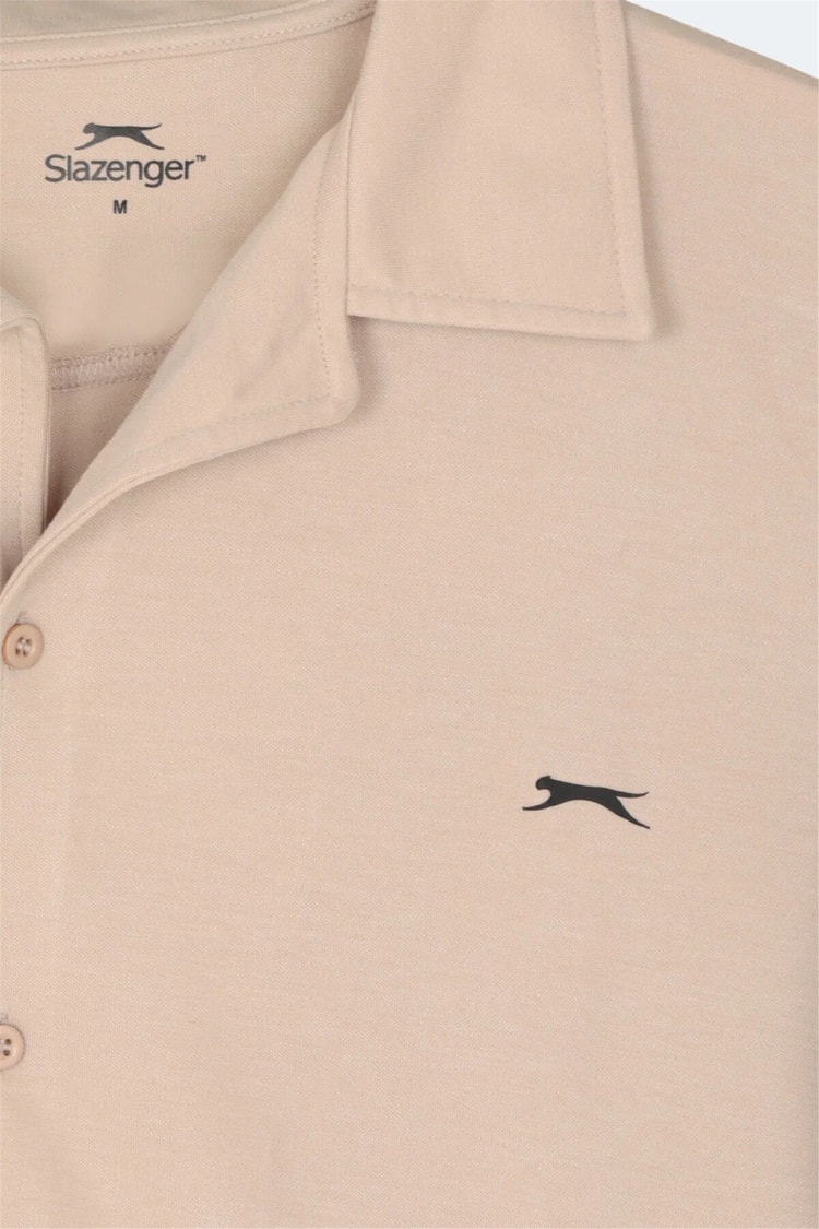 Slazenger Katelın Bej Erkek Gomlek