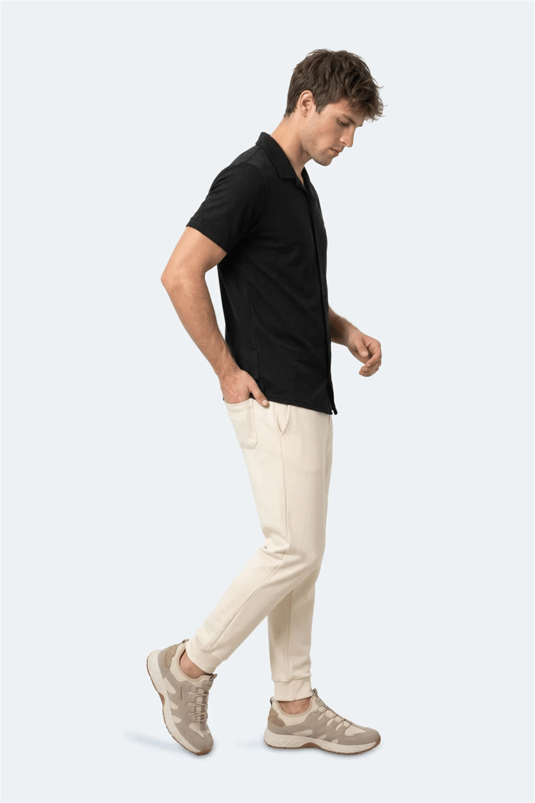 Slazenger Katelın Siyah Erkek Gomlek