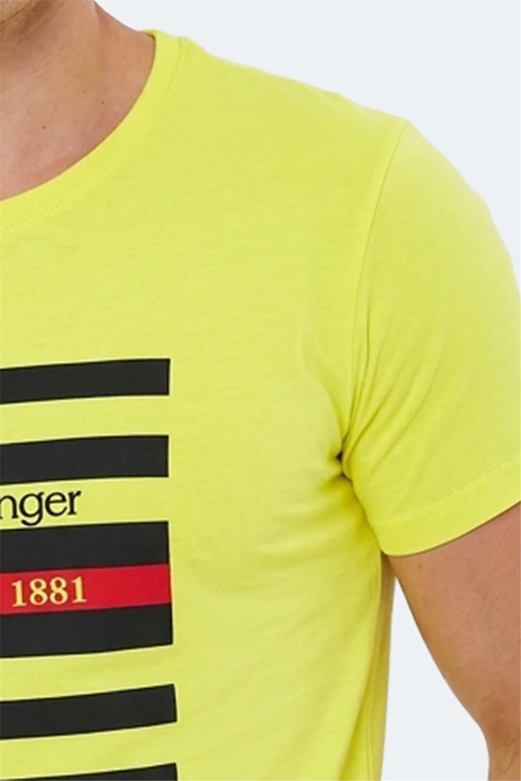 Slazenger Katell In Sarı Erkek T-Shırt