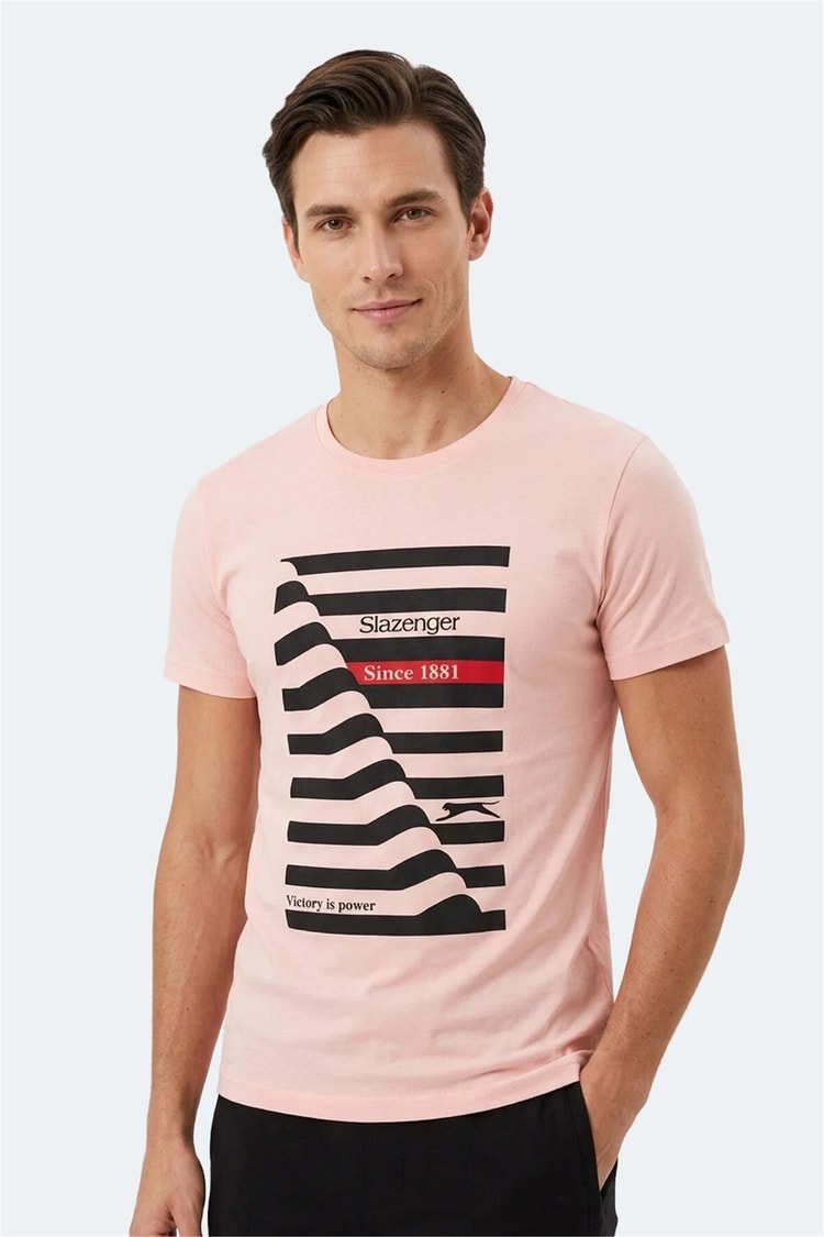 Slazenger Katell In Somon Erkek T-Shırt
