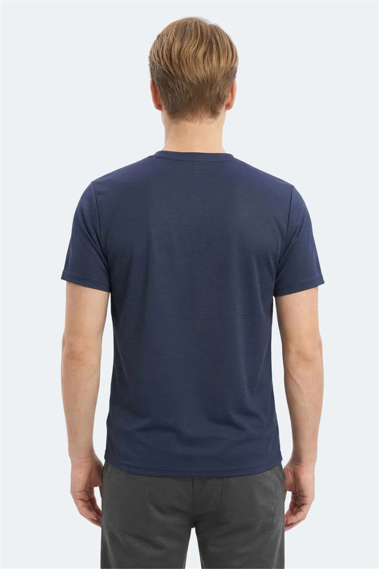 Slazenger Kayda Lacıvert Erkek T-Shırt