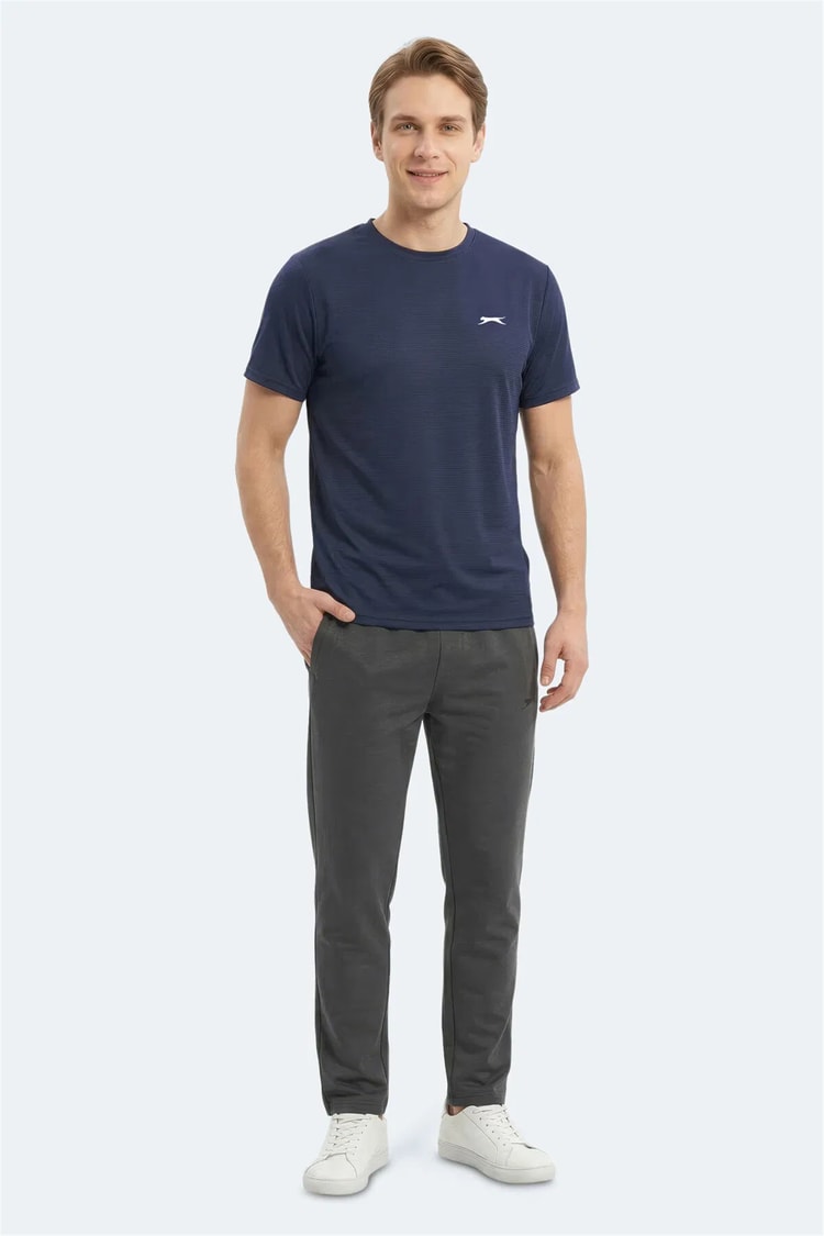 Slazenger Kayda Lacıvert Erkek T-Shırt
