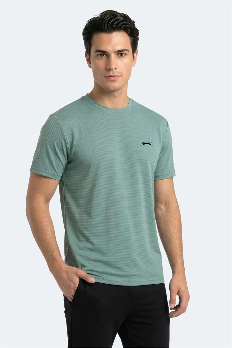 Slazenger Kayda Yesıl Erkek T-Shırt