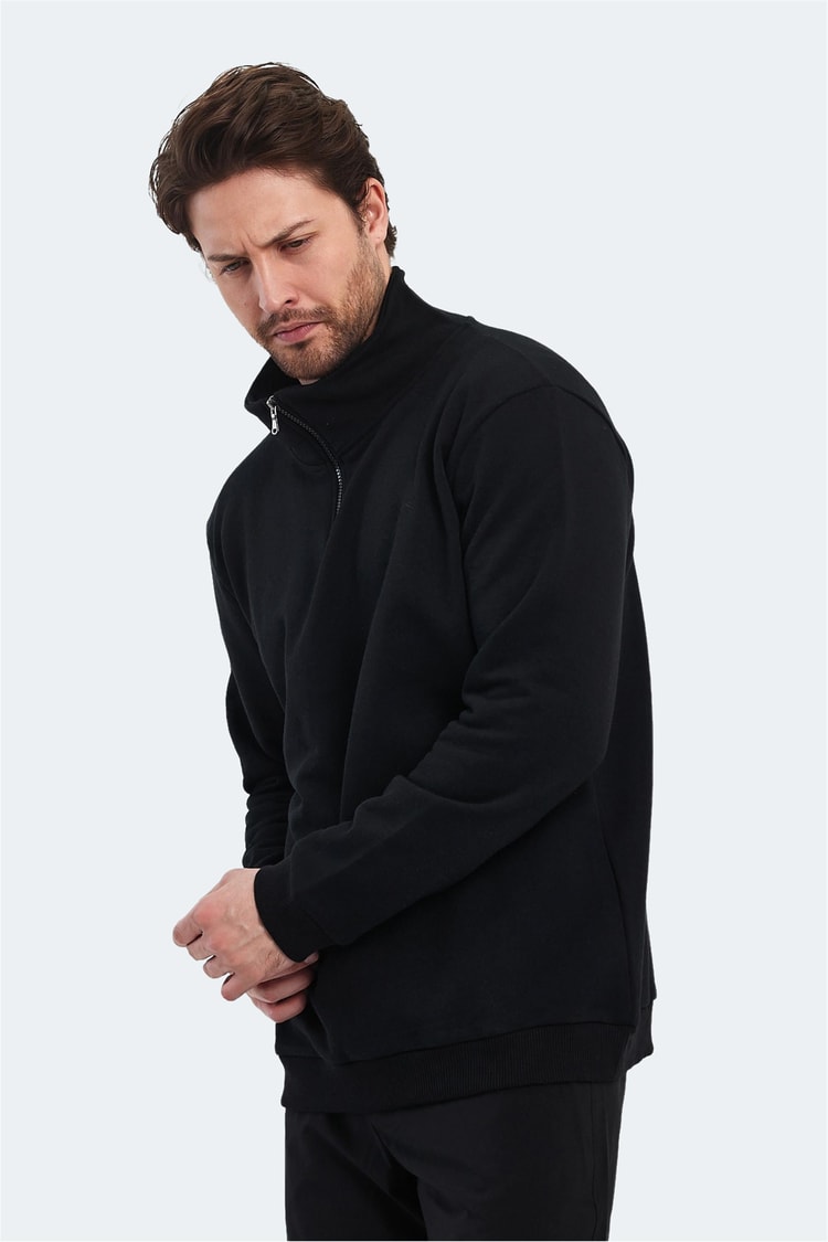 Slazenger Kerman Int. Sıyah Erkek Sweatshırt