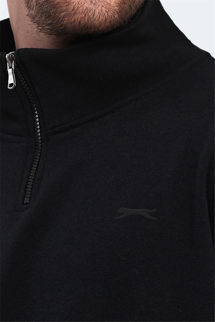 Slazenger Kerman Int. Sıyah Erkek Sweatshırt