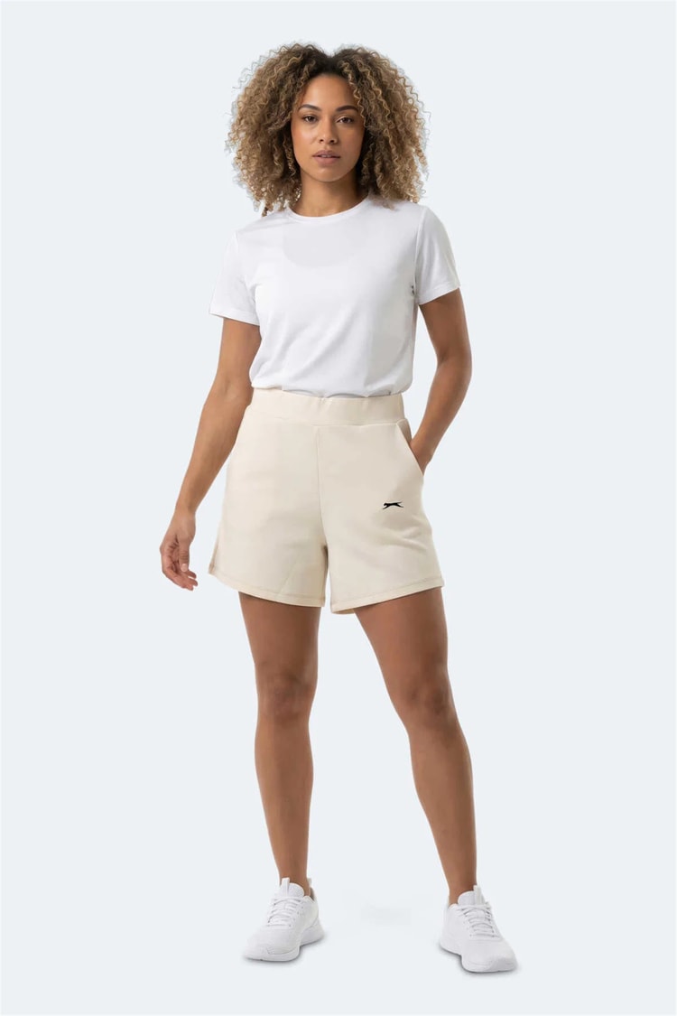 Slazenger Kıller Ekru Kadın Sort