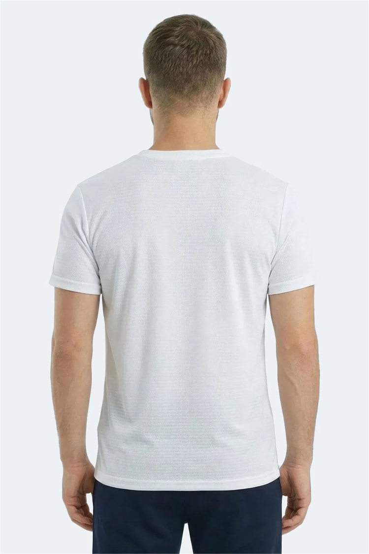 Slazenger Kofona Beyaz Erkek T-Shırt