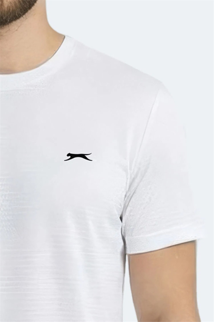 Slazenger Kofona Beyaz Erkek T-Shırt