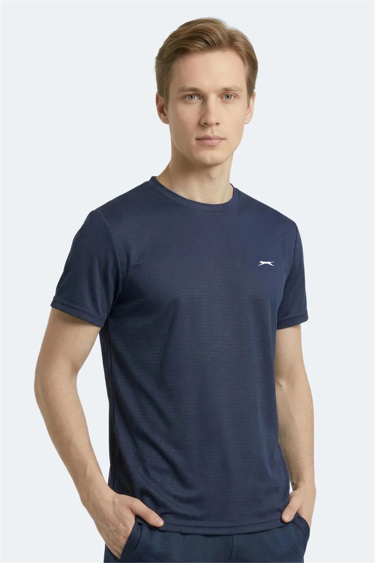 Slazenger Kofona Lacıvert Erkek T-Shırt