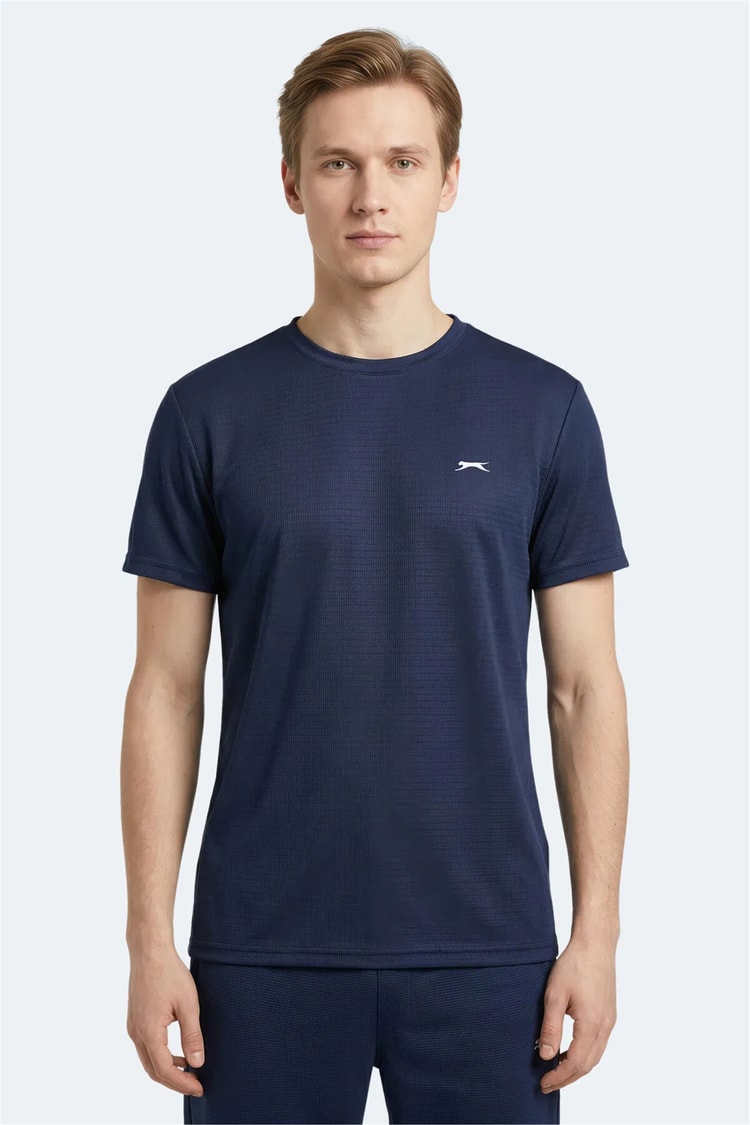 Slazenger Kofona Lacıvert Erkek T-Shırt