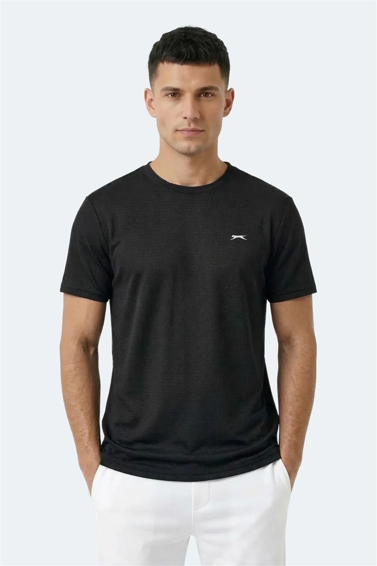 Slazenger Kofona Sıyah Erkek T-Shırt