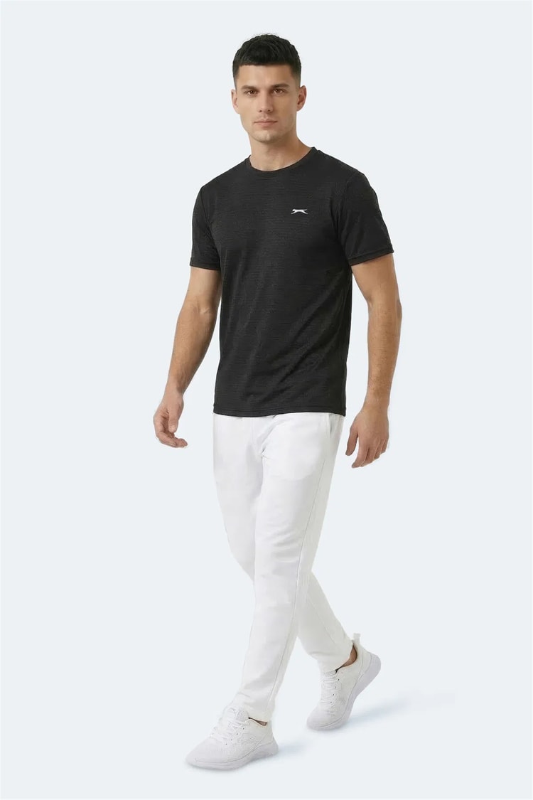 Slazenger Kofona Sıyah Erkek T-Shırt