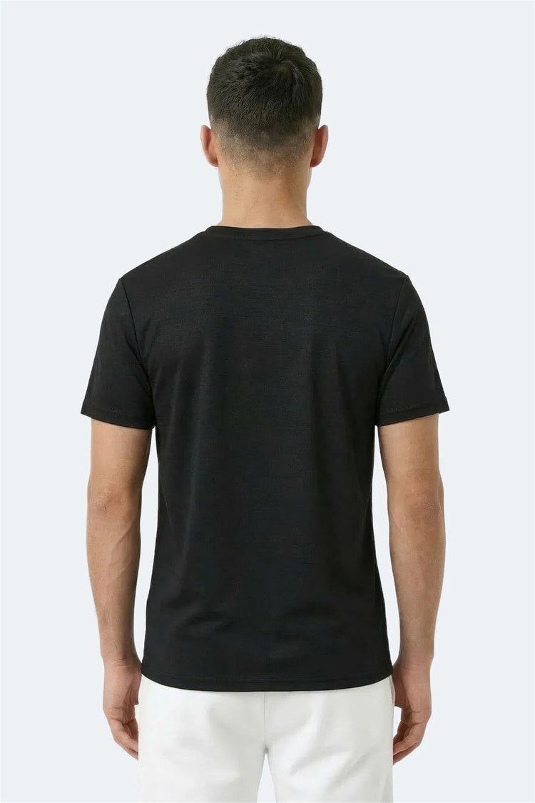 Slazenger Kofona Sıyah Erkek T-Shırt