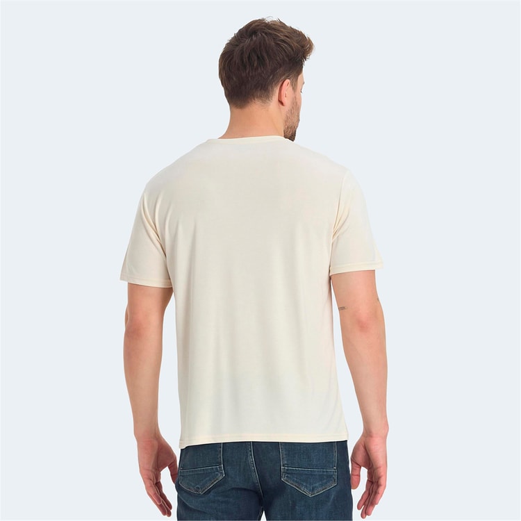 Slazenger Krakker Bej Erkek T-Shırt