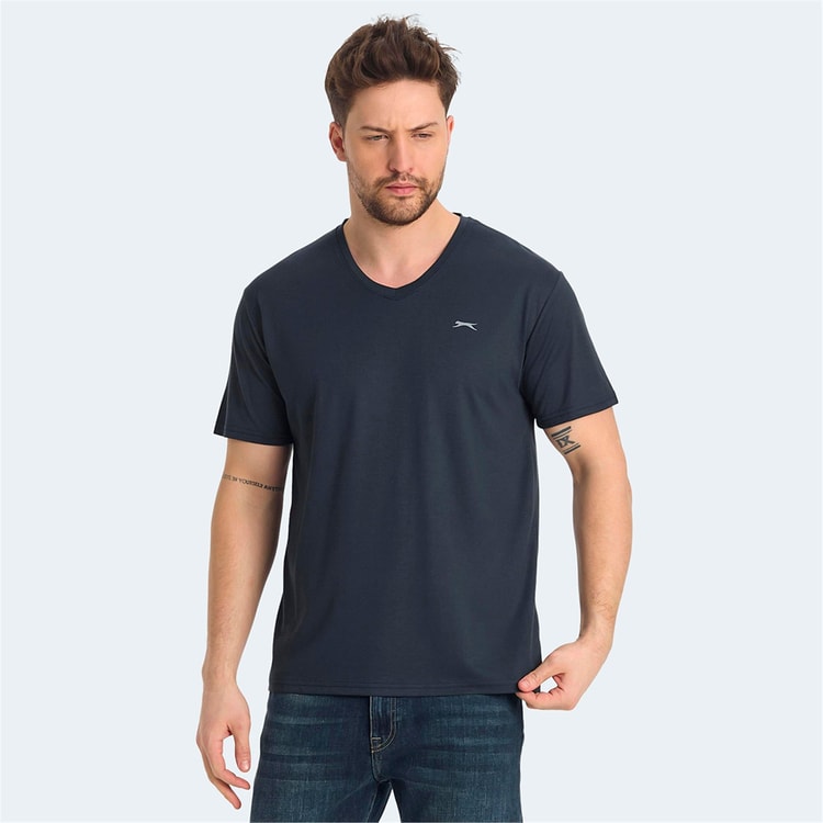 Slazenger Krakker Füme Erkek T-Shırt