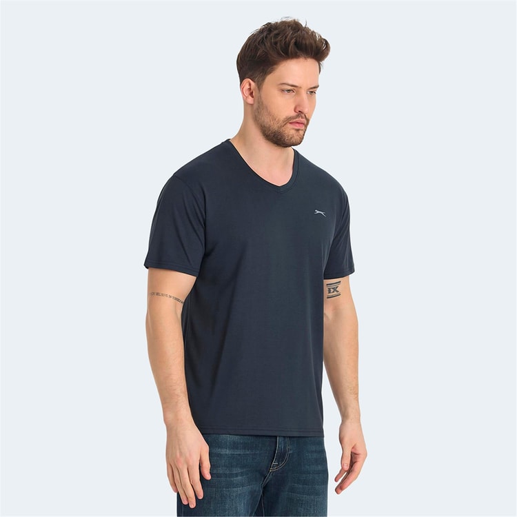 Slazenger Krakker Füme Erkek T-Shırt