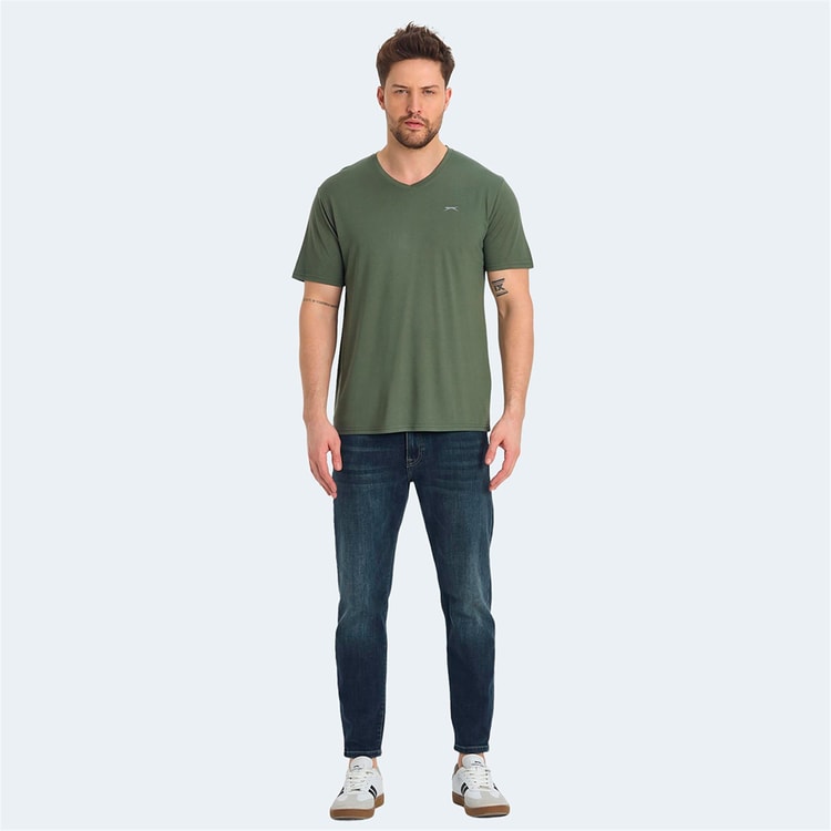 Slazenger Krakker Hakı Erkek T-Shırt
