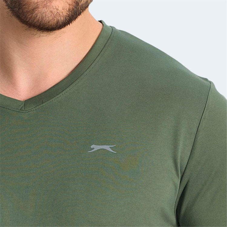 Slazenger Krakker Hakı Erkek T-Shırt