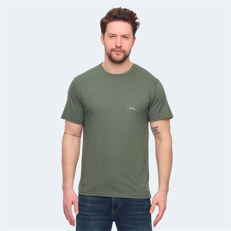 Slazenger Krater Haki Erkek T-Shırt
