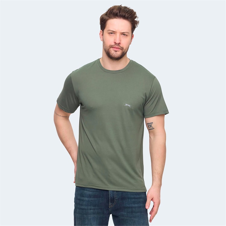 Slazenger Krater Haki Erkek T-Shırt