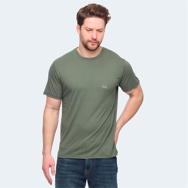 Slazenger Krater Haki Erkek T-Shırt