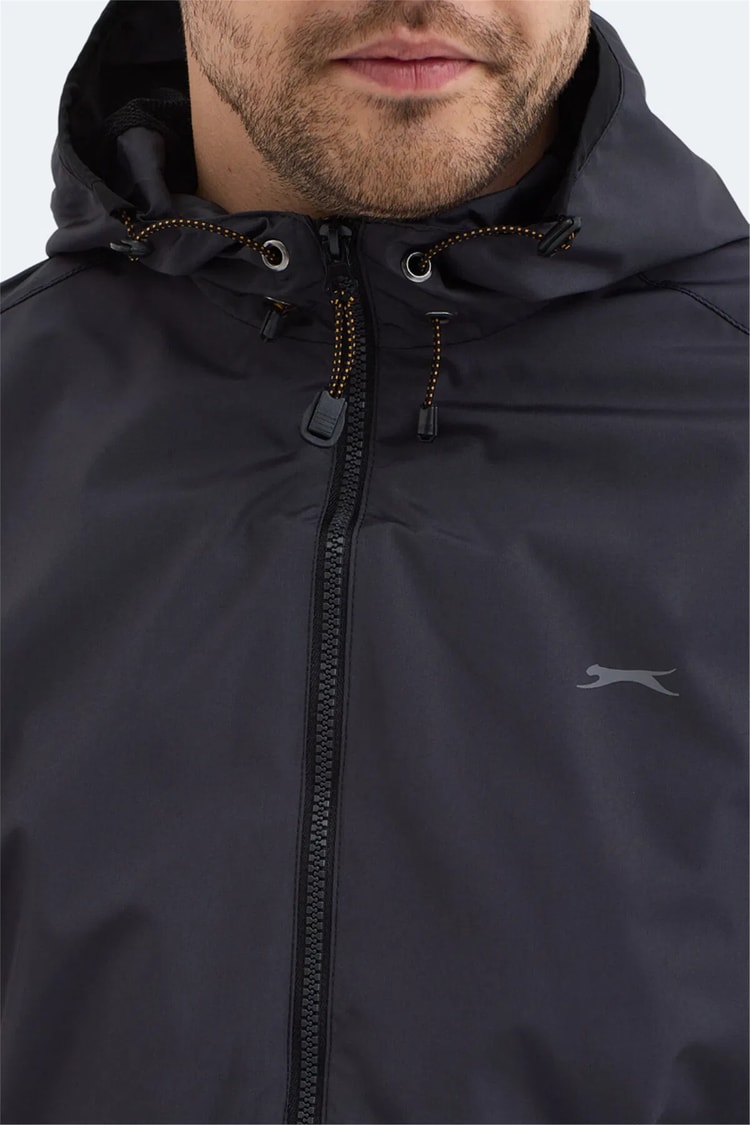 Slazenger Ofans Koyu Gri Erkek Yagmurluk