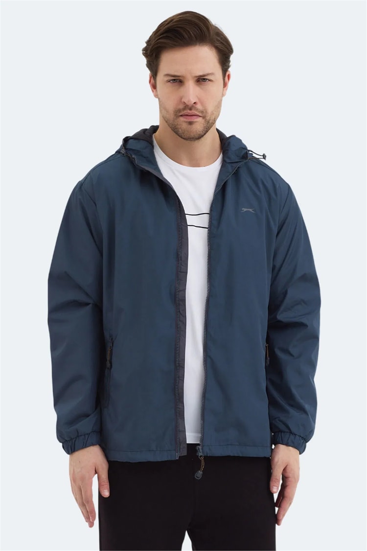 Slazenger Ofans Petrol Erkek Yagmurluk