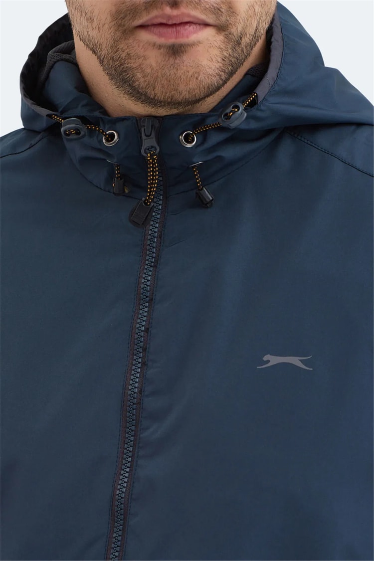 Slazenger Ofans Petrol Erkek Yagmurluk