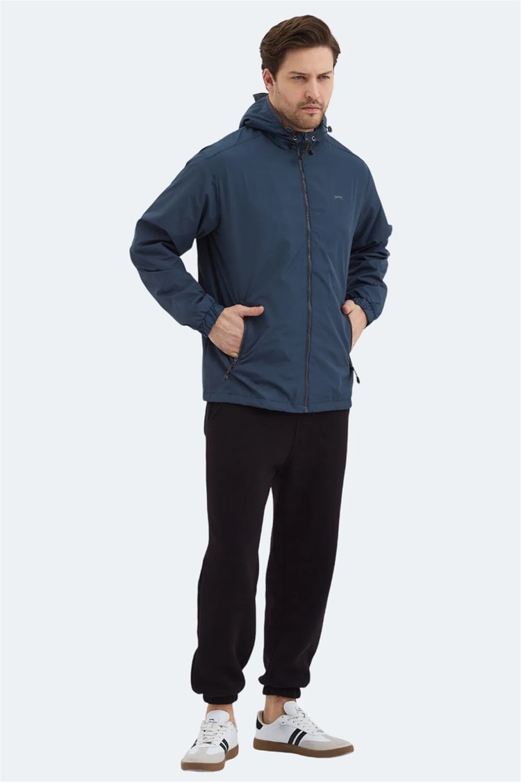 Slazenger Ofans Petrol Erkek Yagmurluk