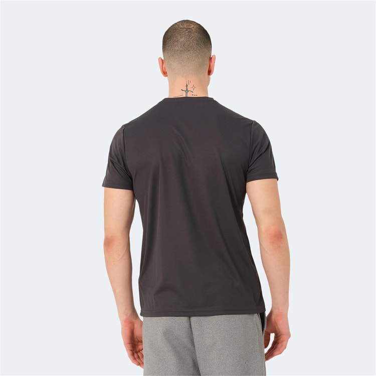 Slazenger Raven Fume Erkek Bısıklet Yaka T-Shırt