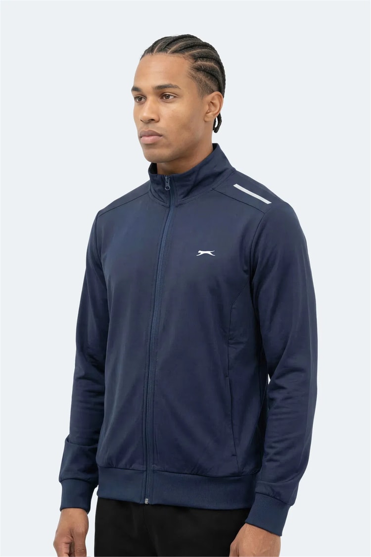 Slazenger Revolver Lacıvert Erkek Sweatshırt