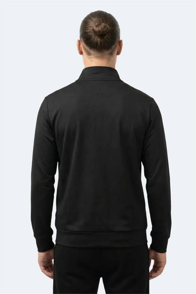 Slazenger Revolver Sıyah Erkek Sweatshırt