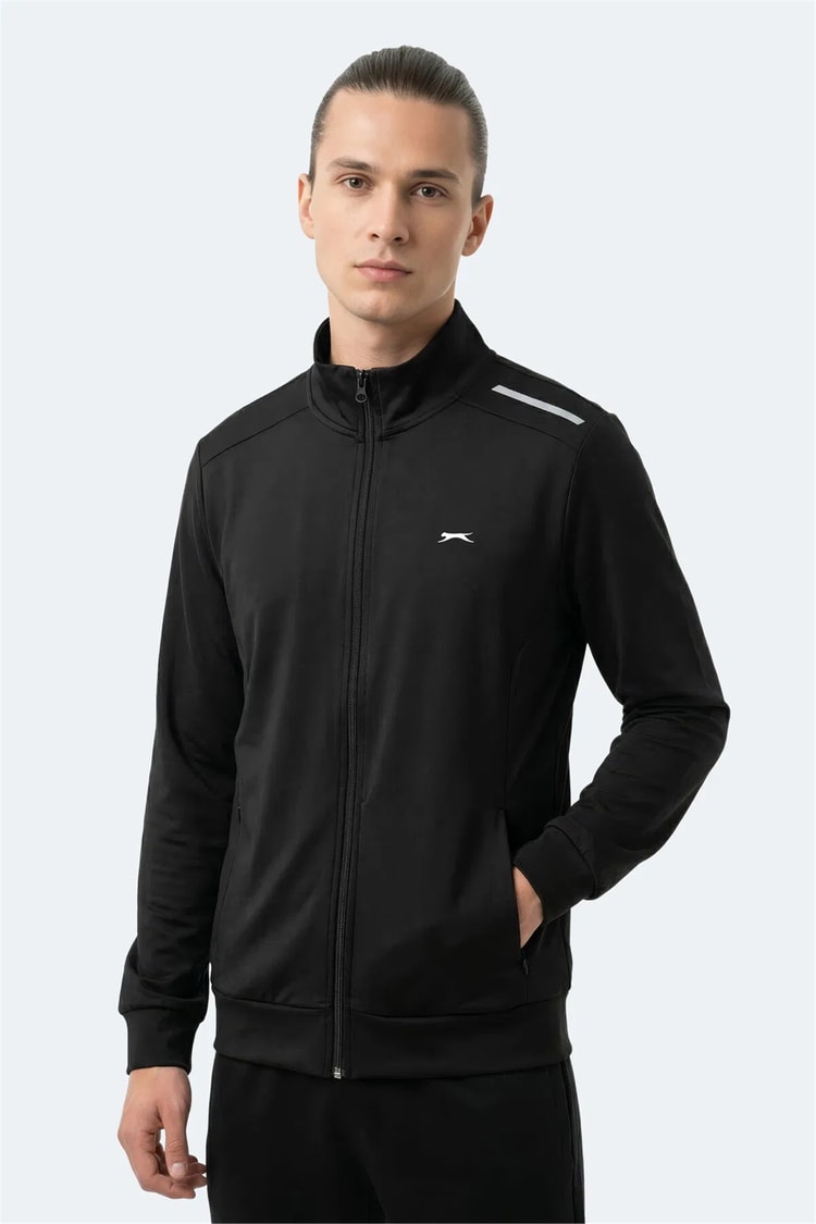 Slazenger Revolver Sıyah Erkek Sweatshırt