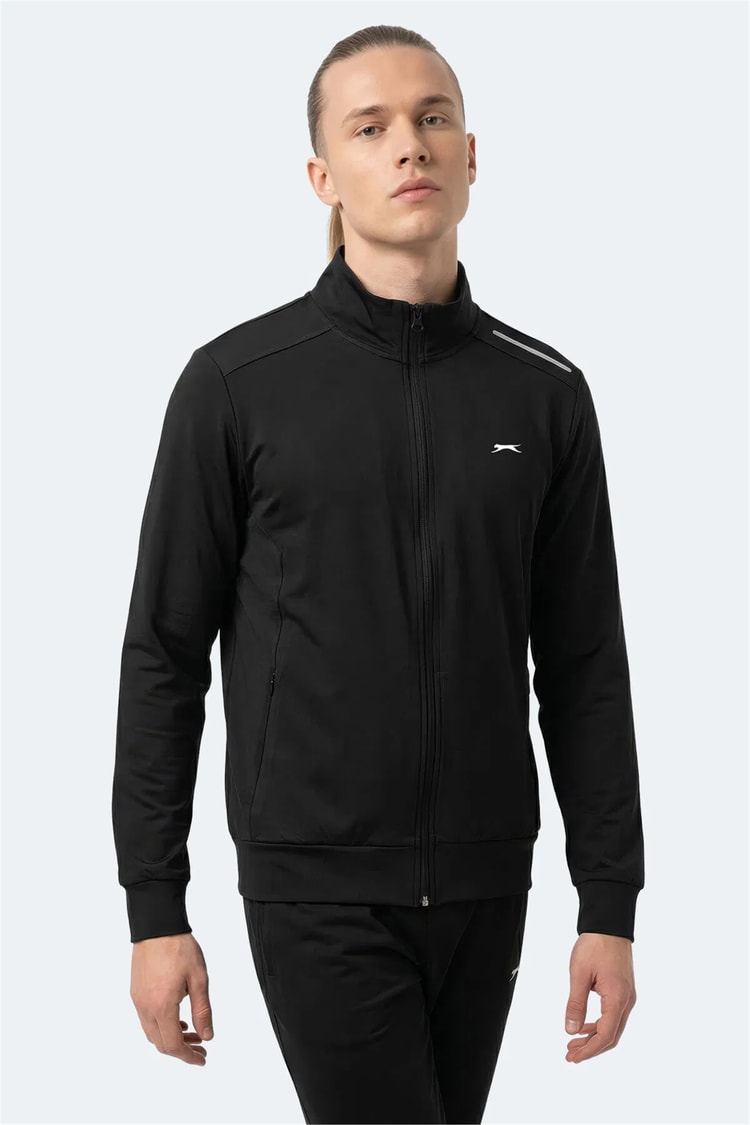 Slazenger Revolver Sıyah Erkek Sweatshırt