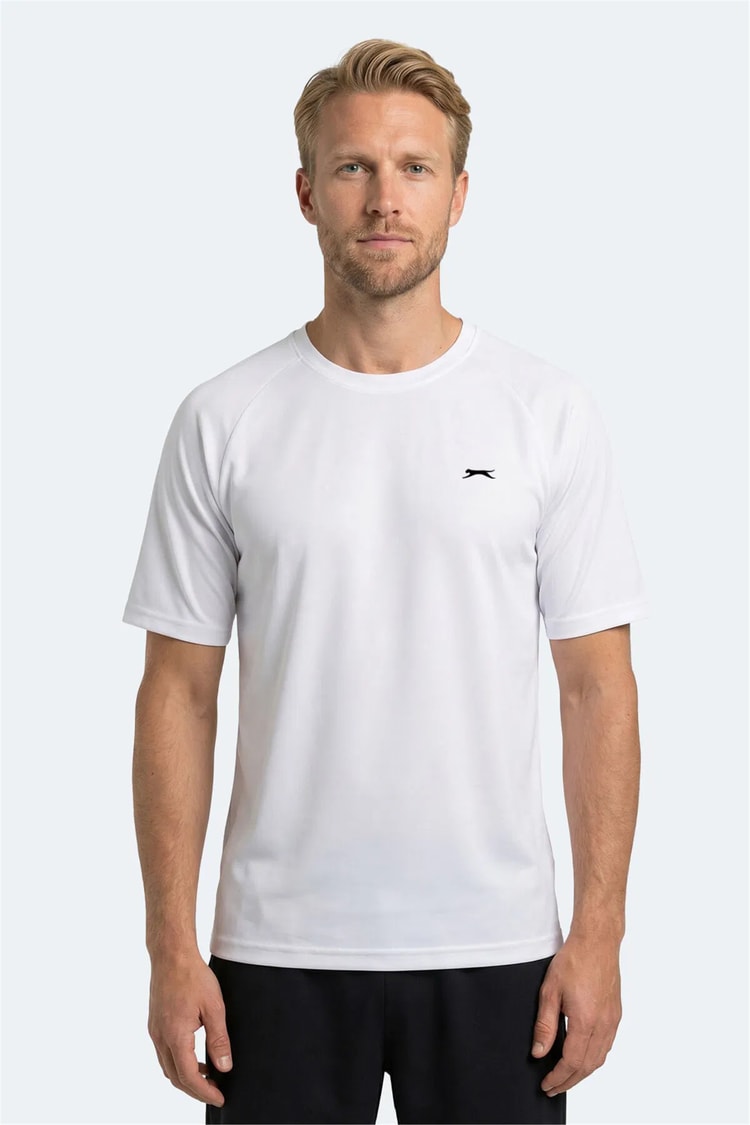 Slazenger Rısıng Beyaz Erkek T-Shırt