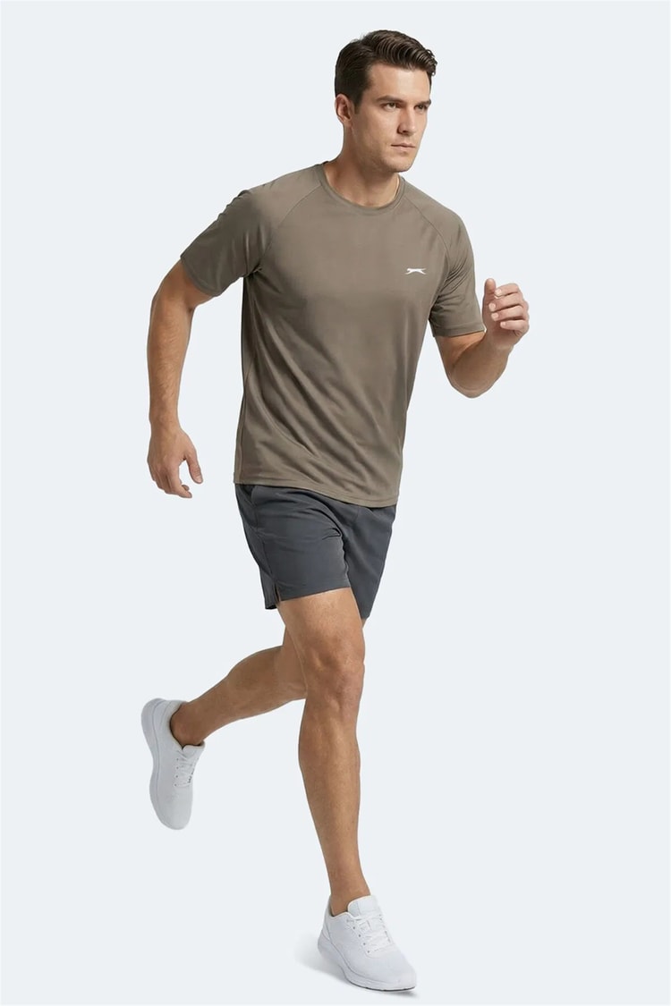 Slazenger Rısıng Kahve Erkek T-Shırt