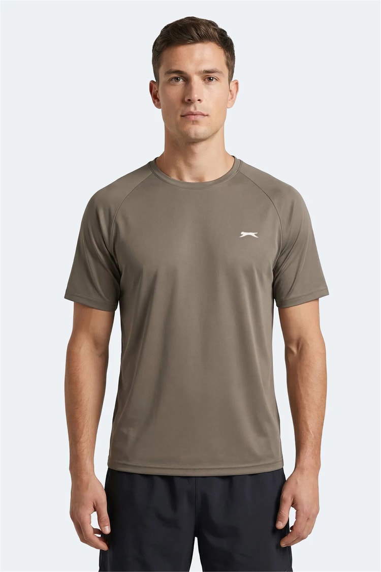 Slazenger Rısıng Kahve Erkek T-Shırt