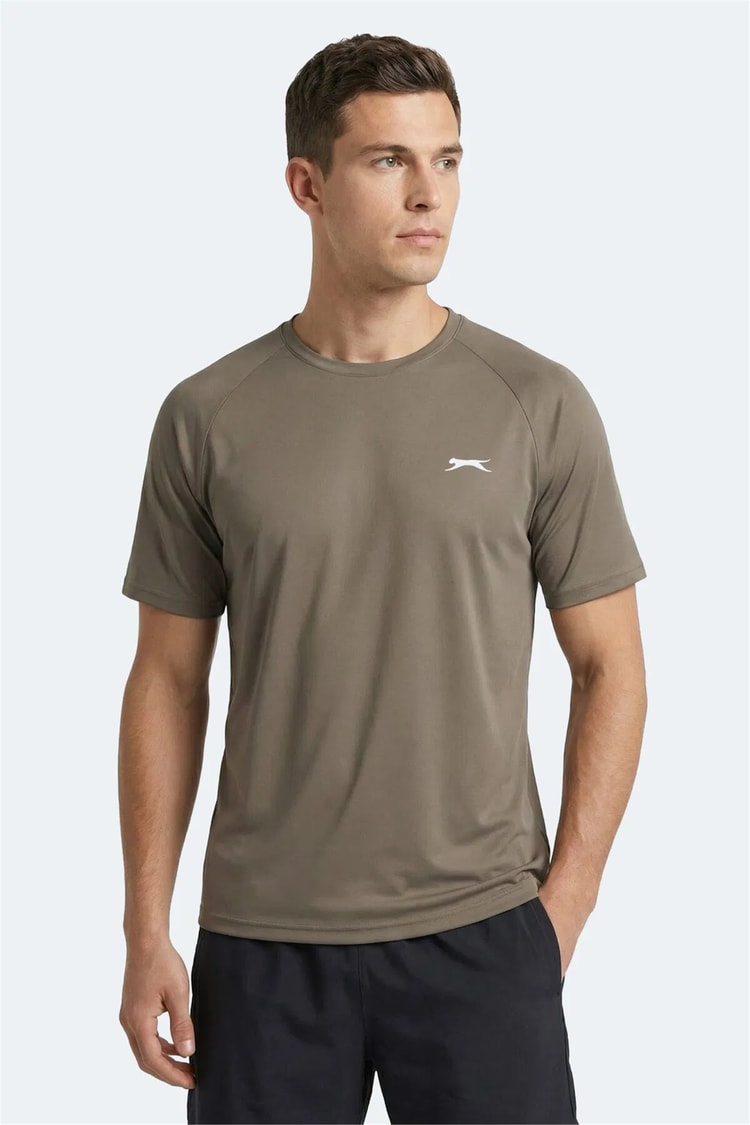 Slazenger Rısıng Kahve Erkek T-Shırt