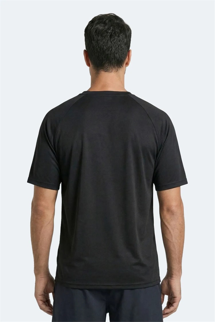 Slazenger Rısıng Sıyah Erkek T-Shırt