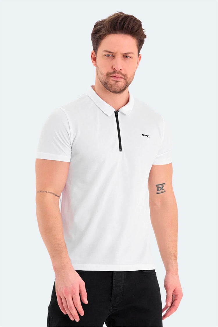 Slazenger Royal Beyaz Erkek T-Shırt