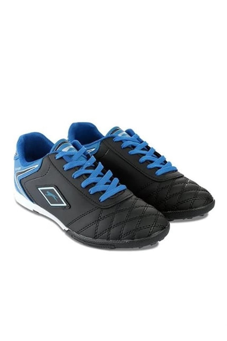 Slazenger Sa12Fe201-504 Siyah Mavi Hugo Halısaha Erkek Ayakkabı