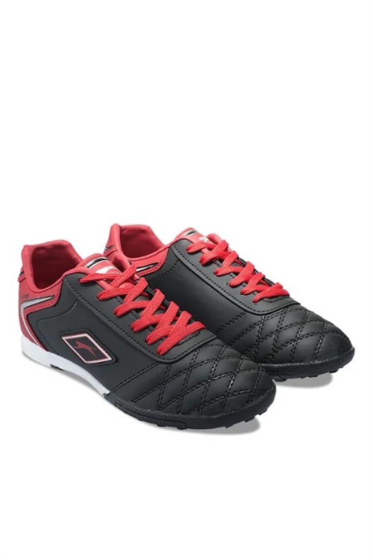 Slazenger Sa12Fe201-506 Siyah Kırmızı Hugo Halısaha Erkek Ayakkabı
