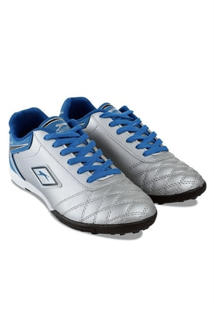 Slazenger Sa12Fk210-204 Hugo Hs. G Gri / Mavi Garson Halı Saha Ayakkabı