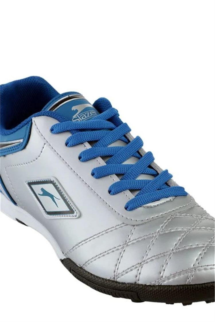 Slazenger Sa12Fk210-204 Hugo Hs. G Gri / Mavi Garson Halı Saha Ayakkabı