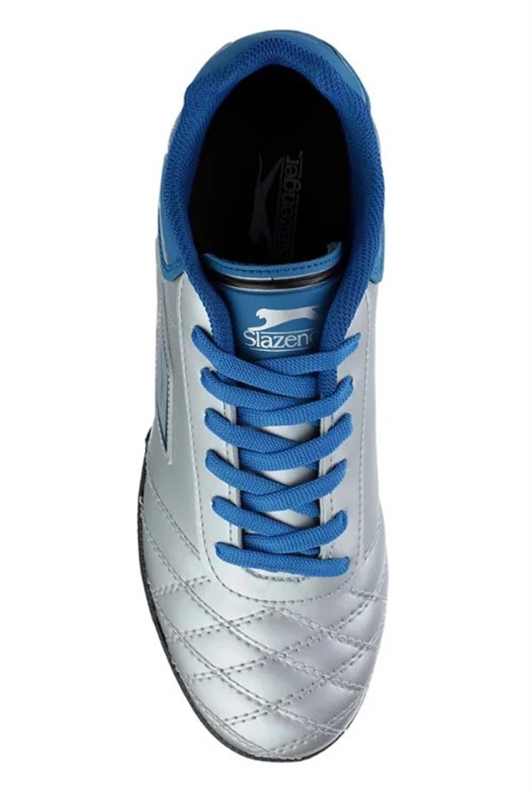Slazenger Sa12Fk210-204 Hugo Hs. G Gri / Mavi Garson Halı Saha Ayakkabı